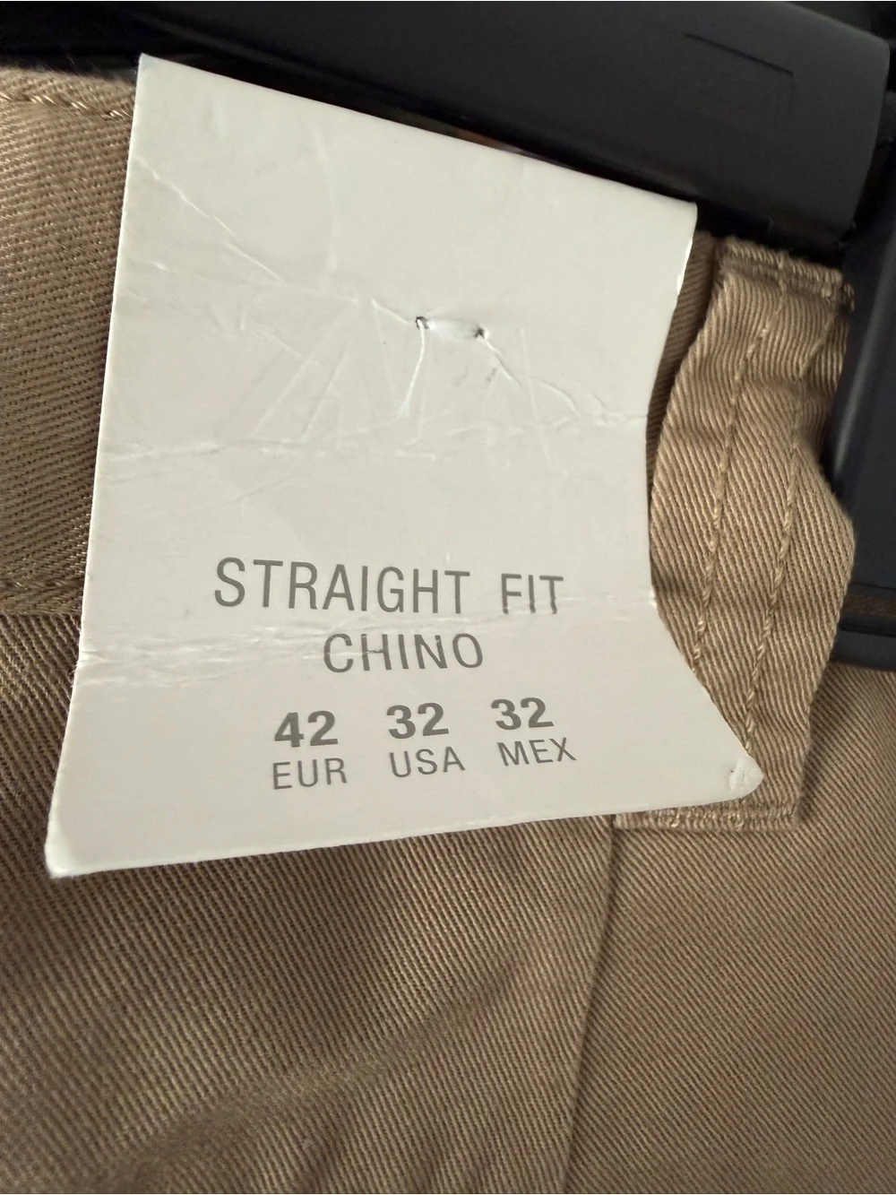 NWT ZARA Men’s Khaki Cargo Pants Pleated Relaxed Fit Cotton Casual Outdoor Work